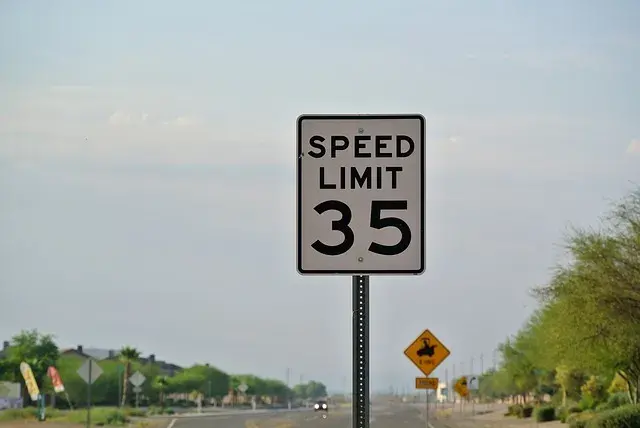 Señal de carretera americana