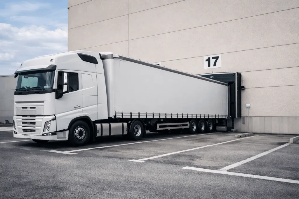 Camion Balnco de empresa
